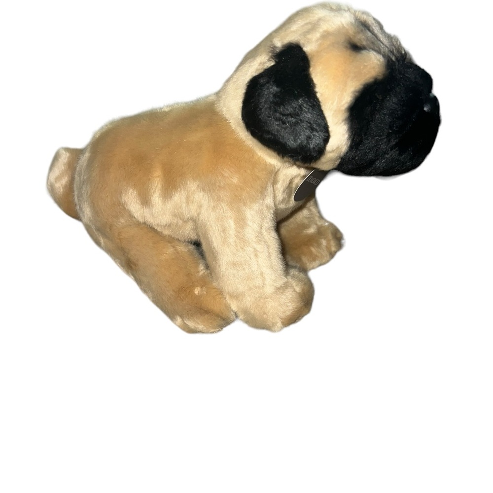 ✅Demdaco and AnimalCraft Plush Animal "Top Dog Pug" Size S/M New! - Picture 2 of 6